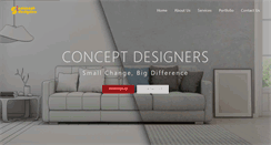 Desktop Screenshot of concept-designers.com